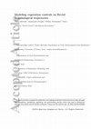 Research paper thumbnail of Modeling vegetation controls on fluvial morphological trajectories