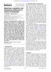 Research paper thumbnail of Spawning, copulation and inbreeding coefficients in marine invertebrates