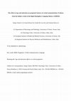 Research paper thumbnail of The effects of age and education on pragmatic features of verbal communication: Evidence from the Italian version of the Right Hemisphere Language Battery (I-RHLB)