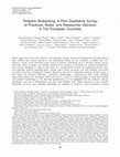 Research paper thumbnail of Pediatric biobanking: A pilot qualitative survey of practices, rules, and researcher opinions in ten European countries