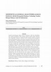 Research paper thumbnail of MEMPERTEGAS KEMBALI ARAH PEMBELAJARAN BAHASA ARAB (Perspektif Budaya Terhadap Tradisi Belajar Bahasa Arab di Indonesia)