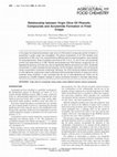 Research paper thumbnail of Relationship between Virgin Olive Oil Phenolic Compounds and Acrylamide Formation in Fried Crisps