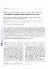 Research paper thumbnail of Wholegrain wheat breakfast cereal has a prebiotic effect on the human gut microbiota: a double-blind, placebo-controlled, crossover study