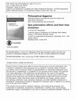 Research paper thumbnail of Spin polarization effects and their time evolutions