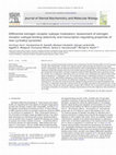 Research paper thumbnail of Differential estrogen receptor subtype modulators: Assessment of estrogen receptor subtype-binding selectivity and transcription-regulating properties of new cycloalkyl pyrazoles