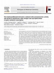 Research paper thumbnail of New hydroxystilbenoid derivatives endowed with neuroprotective activity and devoid of interference with estrogen and aryl hydrocarbon receptor-mediated transcription