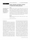 Research paper thumbnail of Autumn colouration and herbivore resistance in mountain birch (Betula pubescens)