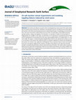 Research paper thumbnail of On salt marshes retreat: Experiments and modeling toppling failures induced by wind waves