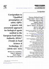 Research paper thumbnail of Corrigendum to “Qualified presumption of safety (QPS): a generic risk assessment approach for biological agents notified to the European Food Safety Authority (EFSA)” [Trends in Food Science & Technology, 21 (2010) 425–435]