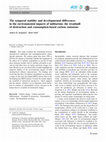 Research paper thumbnail of The temporal stability and developmental differences in the environmental impacts of militarism: the treadmill of destruction and consumption-based carbon emissions