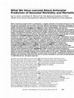 Research paper thumbnail of What we have learned about antenatal prediction of neonatal morbidity and mortality