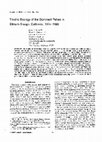 Research paper thumbnail of Trophic ecology of the dominant fishes in Elkhorn Slough, California, 1974�1980