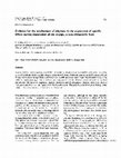 Research paper thumbnail of Evidence for the involvement of ethylene in the expression of specific RNAs during maturation of the orange, a non-climacteric fruit