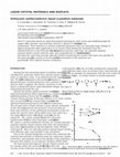 Research paper thumbnail of Orthoconic antiferroelectric liquid crystalline materials