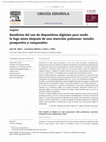 Research paper thumbnail of Beneficios del uso de dispositivos digitales para medir la fuga aérea después de una resección pulmonar: estudio prospectivo y comparativo