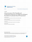 Research paper thumbnail of Characterisation of the humidity and temperature responses of a reflection hologram recorded in acrylamide-based photopolymer