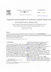 Research paper thumbnail of Impulsive synchronization of nonlinear coupled chaotic systems