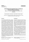 Research paper thumbnail of Desmoplastic Neuroepithelial Tumor of Infancy in the Nevus Sebaceus Syndrome