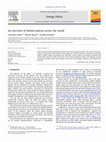 Research paper thumbnail of An overview of biofuel policies across the world