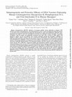 Research paper thumbnail of Immunogenicity and protective efficacy of DNA vaccines encoding secreted and non-secreted forms of Mycobacterium tuberculosis Ag85A