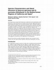 Research paper thumbnail of Species Characteristics and Stand Structure of Quercus garryana and Q. pyrenaica Woodlands in the Mediterranean Regions of California and Spain1