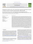 Research paper thumbnail of Phylogenetic analysis of VP1, VP2, and VP3 gene segments of genotype G5 group A rotavirus strains circulating in Brazil between 1986 and 2005