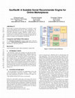 Research paper thumbnail of Socrecm: A scalable social recommender engine for online marketplaces