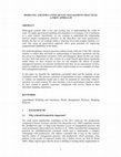 Research paper thumbnail of MODELING AND SIMULATING RETAIL MANAGEMENT PRACTICES: A FIRST APPROACH