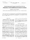 Research paper thumbnail of Environmental control of the life cycle of Dumontia contorta (Rhodophyta) kept in culture