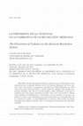 Research paper thumbnail of La perversión de la violencia en la narrativa de la Revolución Mexicana [The Perversion of Violence in the Mexican Revolution Fiction]