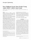 Research paper thumbnail of Does Childhood Sexual Abuse Predict Young Adult’s BMI? A Birth Cohort Study*