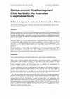 Research paper thumbnail of Socioeconomic disadvantage and child morbidity: An Australian longitudinal study