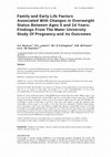 Research paper thumbnail of Family and early life factors associated with changes in overweight status between ages 5 and 14 years: findings from the Mater University Study of Pregnancy and its outcomes