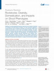 Research paper thumbnail of Rootstocks: Diversity, Domestication, and Impacts on Shoot Phenotypes