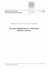 Research paper thumbnail of Parameter Identification in a Tuberculosis Model for Cameroon