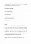 Research paper thumbnail of Nota metodológica sobre la determinación de sectores "clave" en el consumo de energía final: una primera aproximación al caso español