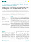 Research paper thumbnail of The tomato SlSHINE3 transcription factor regulates fruit cuticle formation and epidermal patterning