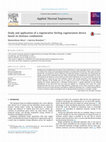 Research paper thumbnail of Study and application of a regenerative Stirling cogeneration device based on biomass combustion