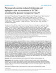 Research paper thumbnail of Paroxysmal exercise-induced dyskinesia and epilepsy is due to mutations in SLC2A1, encoding the glucose transporter GLUT1