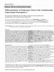 Research paper thumbnail of Differentiation of Embryonic Stem Cells Conditionally Expressing Neurogenin 3