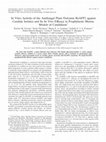 Research paper thumbnail of In Vitro Activity of the Antifungal Plant Defensin RsAFP2 against Candida Isolates and Its In Vivo Efficacy in Prophylactic Murine Models of Candidiasis