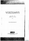 Research paper thumbnail of Vertemus: studi musicali e teatrali veronesi, quarta serie (2007), a cura di Michele Magnabosco, Verona, Conservatorio Statale di Musica “E. F. Dall’Abaco” di Verona, 2009