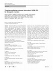 Research paper thumbnail of Targeting multidrug-resistant tuberculosis (MDR-TB) by therapeutic vaccines