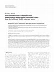 Research paper thumbnail of Association between Acculturation and Binge Drinking among Asian-Americans: Results from the California Health Interview Survey