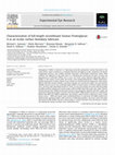 Research paper thumbnail of Characterization of full-length recombinant human Proteoglycan 4 as an ocular surface boundary lubricant