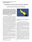 Research paper thumbnail of Path planning for underwater gliders using iterative optimization