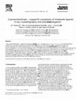 Research paper thumbnail of Cyanamidonitrate–copper(II) complexes of imidazole ligands: X-ray crystallography and physical investigation