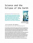 Research paper thumbnail of 'Science and the Eclipse of the Earth', CIRCA, 2001