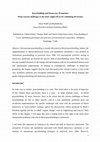 Research paper thumbnail of Peacebuilding and Democracy Promotion: What current challenges to the latter might tell us for rethinking the former