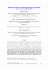 Research paper thumbnail of Solution and melt viscoelastic properties of controlled microstructure poly(lactide)